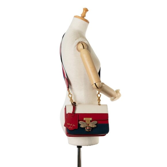 GUCCI Red Leather Shoulder Bag - Picture 9 of 9